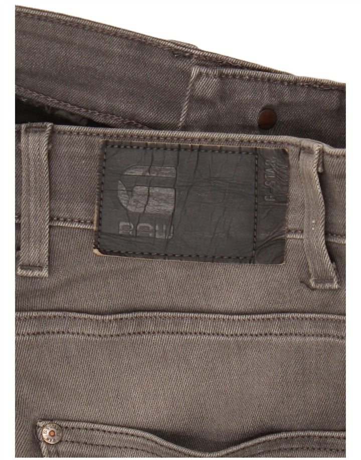 G-Star Mens Revend Slim Jeans W30 L31 Grey