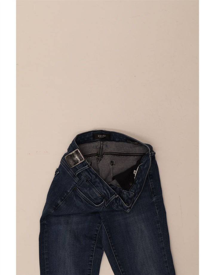 GUESS Womens Jegging Skinny Jeans W28 L29 Blue Vintage Guess and Second-Hand Guess from Messina Hembry 