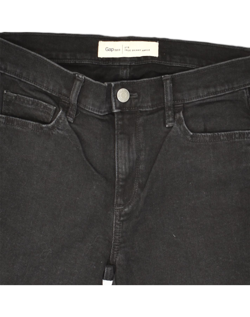 GAP Womens Skinny Ankle Jegging Jeans W27 L27 Black Cotton | Vintage Gap | Thrift | Second-Hand Gap | Used Clothing | Messina Hembry 