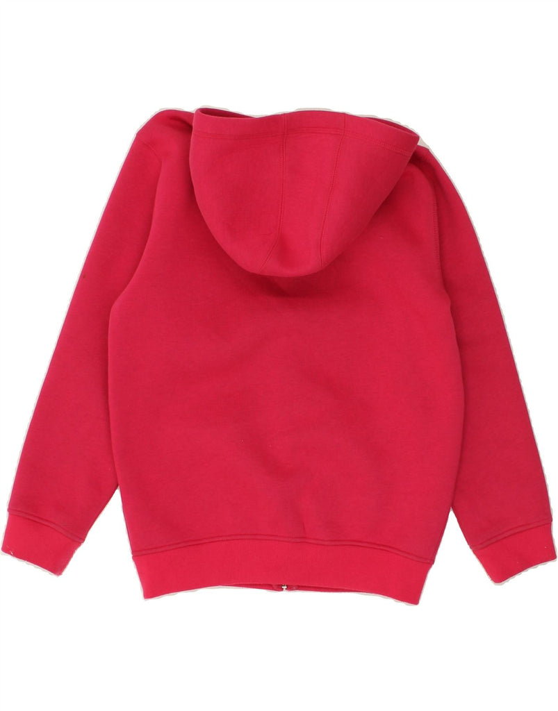 CHAMPION Girls Zip Hoodie Sweater 11-12 Years Large Red Cotton | Vintage Champion | Thrift | Second-Hand Champion | Used Clothing | Messina Hembry 