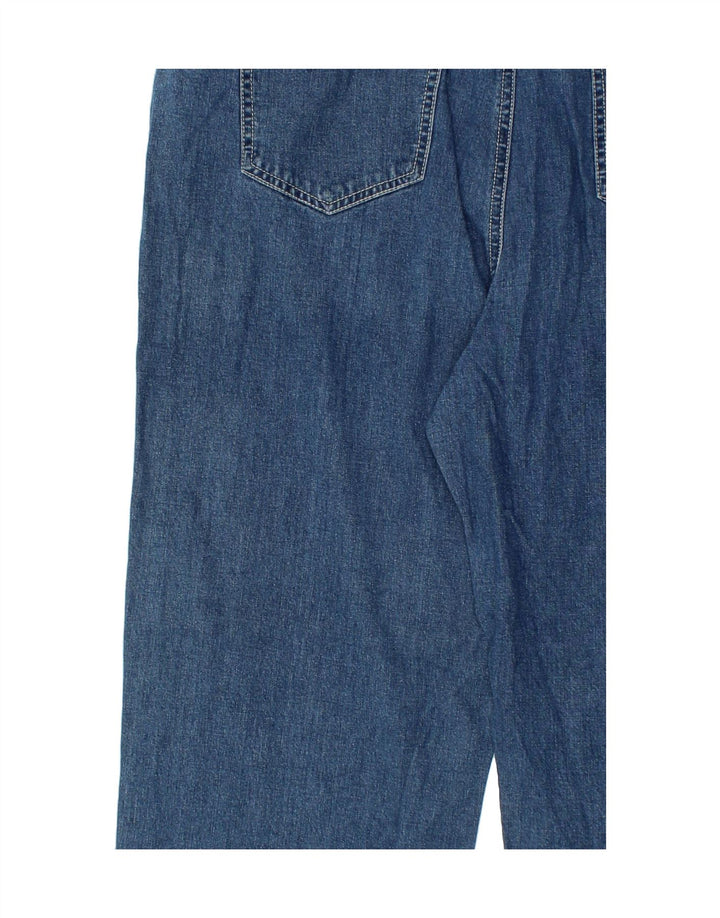 ORVIS Womens Straight Jeans US 12 Large W34 L23 Blue Cotton Vintage Orvis and Second-Hand Orvis from Messina Hembry 
