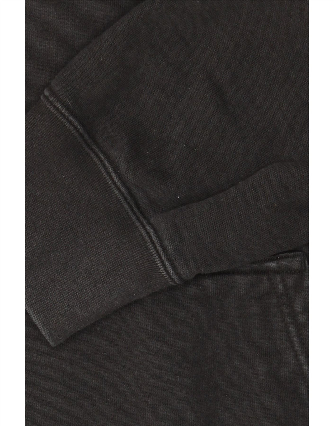 ADIDAS Mens Hoodie Jumper Medium Black Cotton