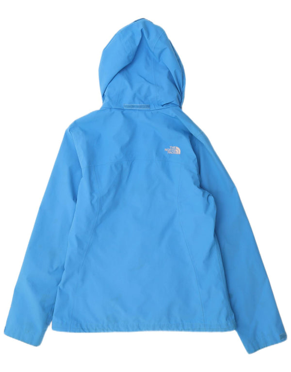 The North Face Womens Dryvent Hooded Rain Jacket UK 14 Medium Blue