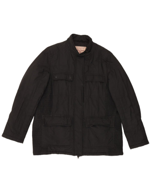 Marlboro Classics Mens Padded Jacket UK 40 Large Black