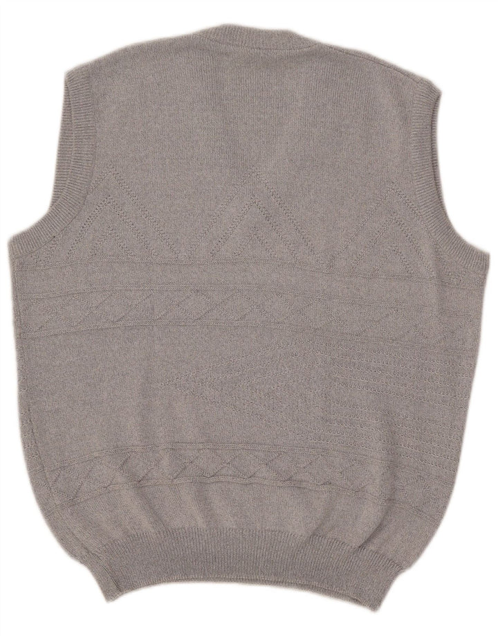 WESTBURY Mens Vest Tank Top IT 52/54 Large Grey