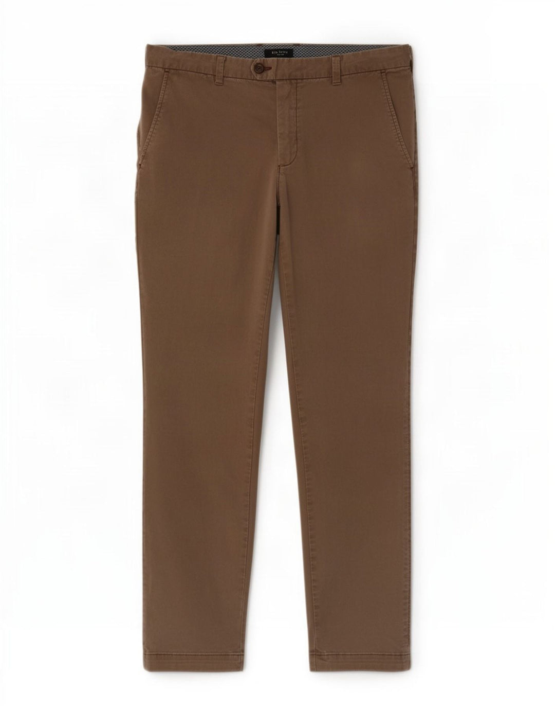 Ted Baker Mens Slim Chino Trousers W36 L30 Beige Cotton