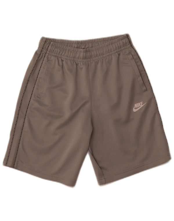 NIKE Boys Sport Shorts 13-14 Years XL  Grey Polyester