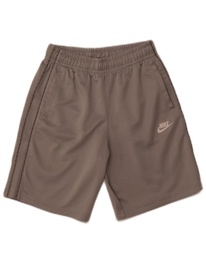 NIKE Boys Sport Shorts 13-14 Years XL  Grey Polyester