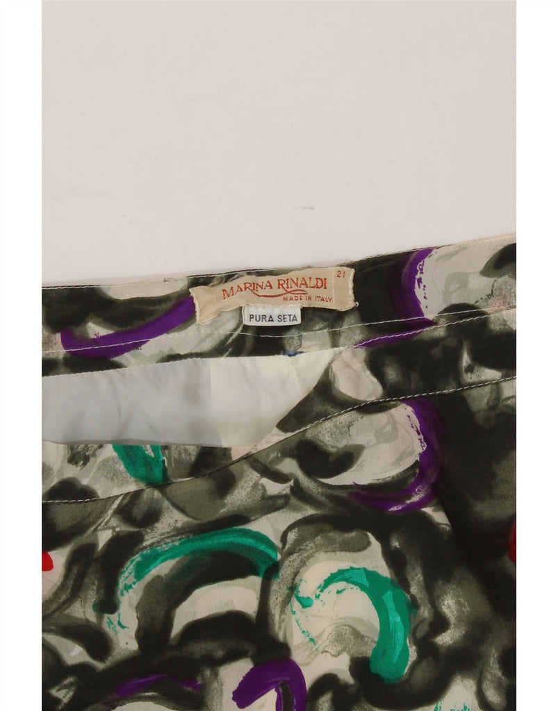 MARINA RINALDI Womens Pencil Skirt Size 21 Medium W32  Multicoloured Vintage Marina Rinaldi and Second-Hand Marina Rinaldi from Messina Hembry 