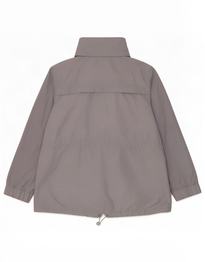 Marks & Spencer Womens Hooded Utility Jacket UK 18 XL Grey Polyester