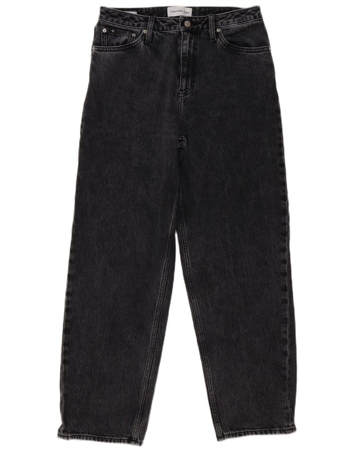 Calvin Klein Womens Straight Jeans W29 L31 Grey