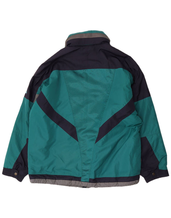 Fila Mens Ski Jacket IT 56 3XL Blue Colourblock Polyester