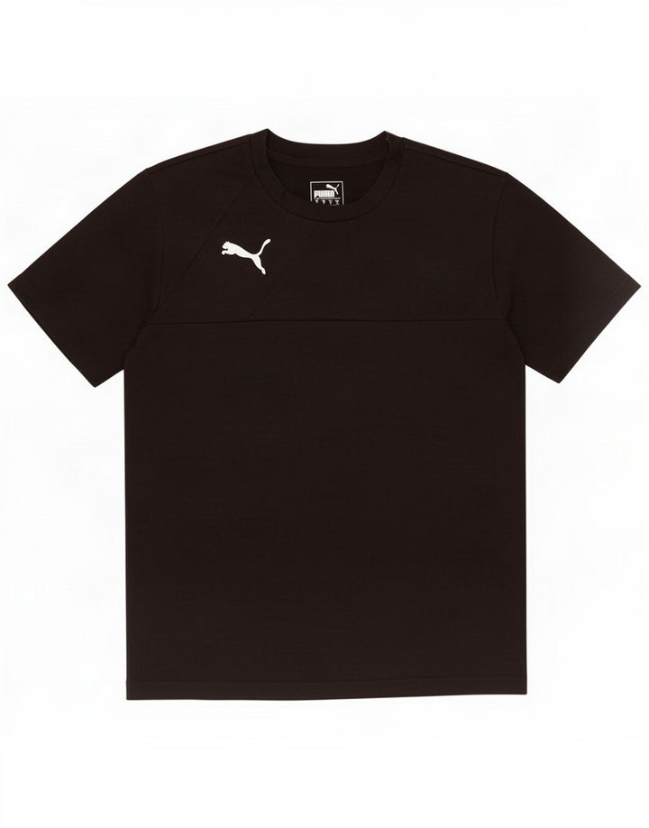 Puma Mens T-Shirt Top Small Black Polyester