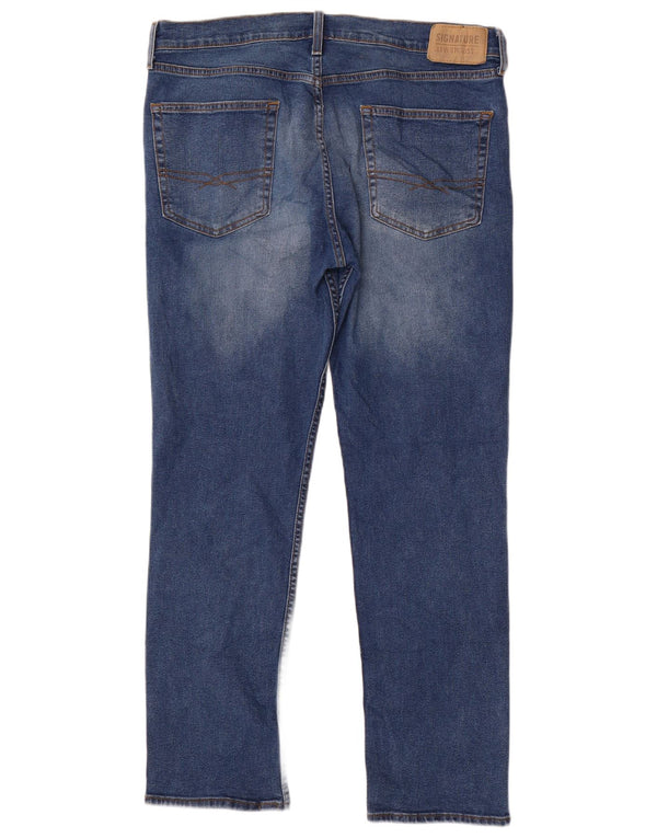 Levi's Mens Signature Slim Jeans W36 L30 Blue Cotton