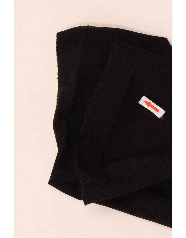 Marks & Spencer Mens Slim Chino Trousers W38 L33 Black Polyester