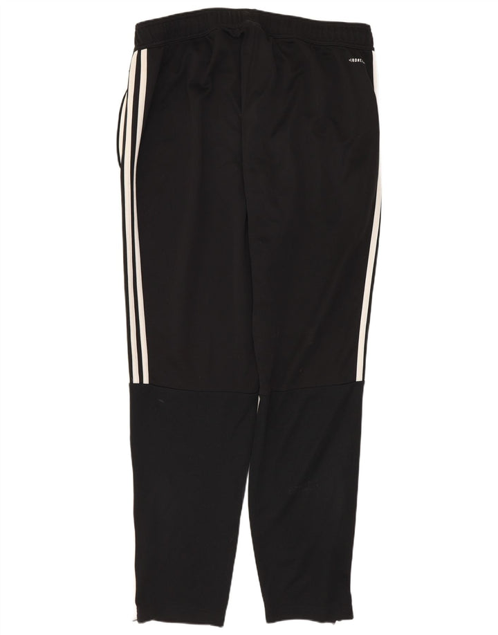 Adidas Mens Aeroready Tracksuit Trousers XL Black Polyester