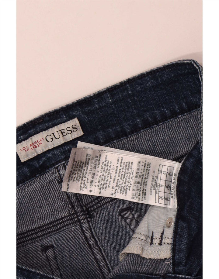 Guess Womens Denim Shorts W29 Medium Blue Cotton