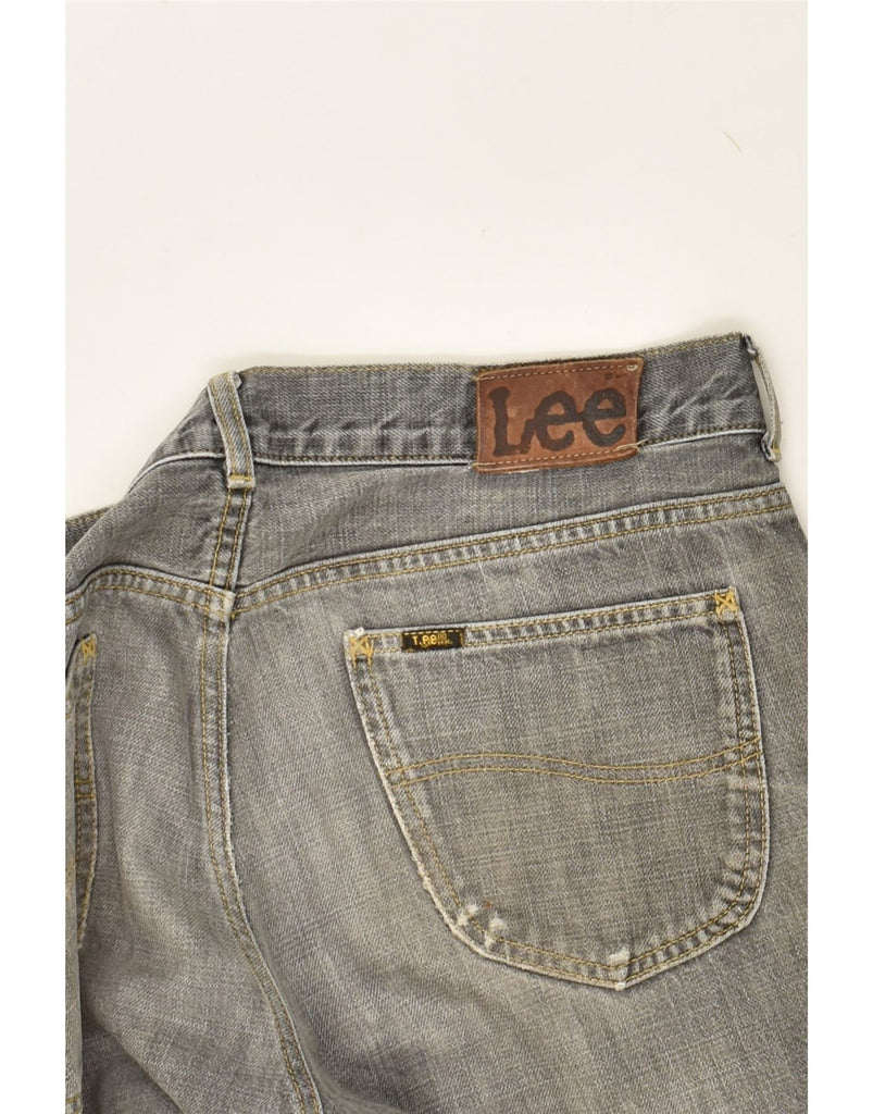 LEE Mens Straight Jeans W36 L33  Grey | Vintage Lee | Thrift | Second-Hand Lee | Used Clothing | Messina Hembry 