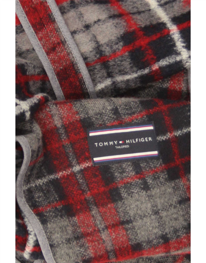 Tommy Hilfiger Mens 2 Button Blazer Jacket EU 50 Large Navy Blue Plaid