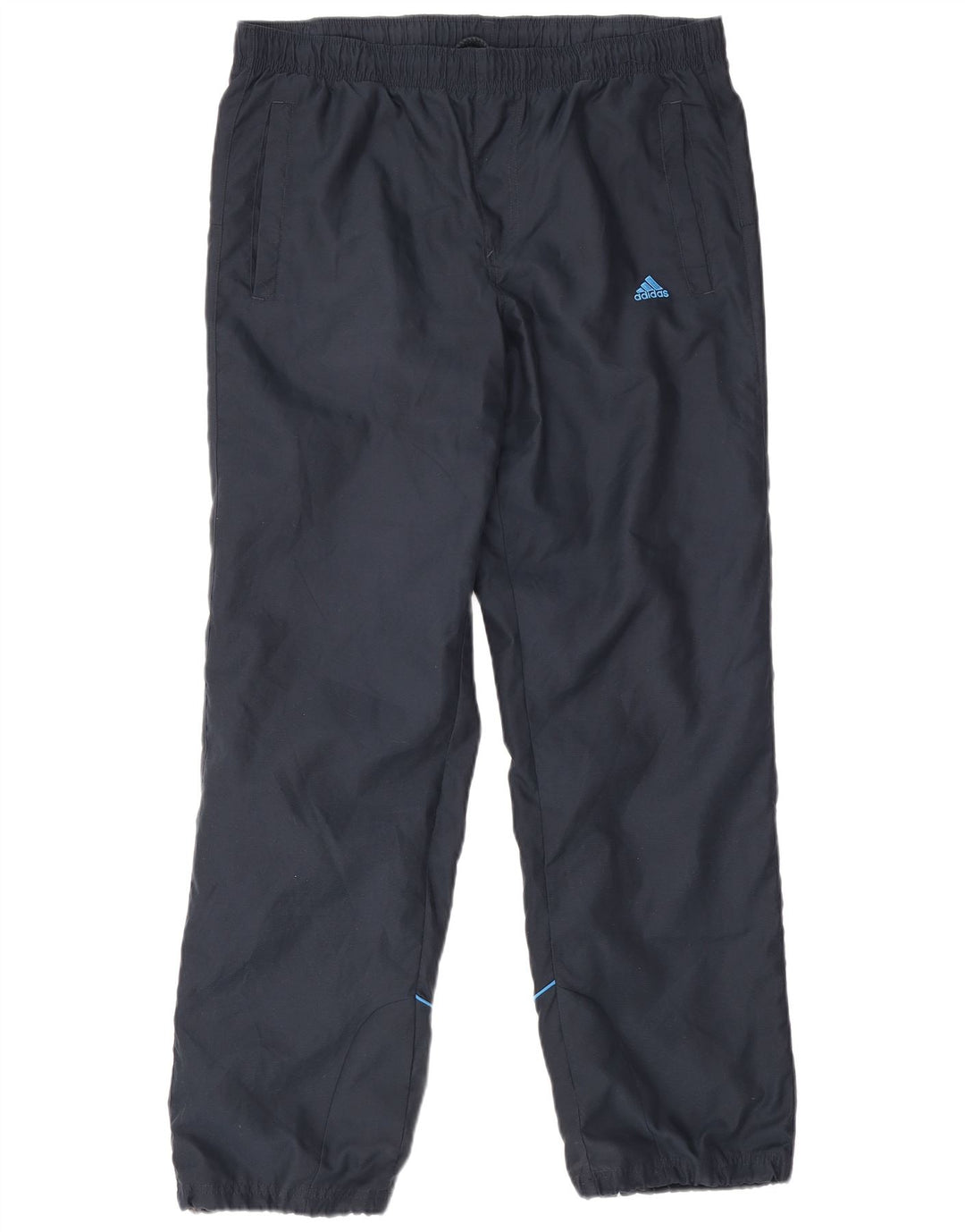 Adidas Mens Tracksuit Trousers Joggers UK 40/42 Medium Navy Blue Polyester
