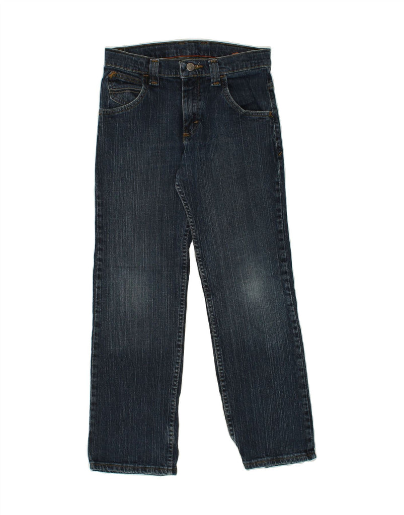 WRANGLER Boys Straight Jeans 11-12 Years W26 L26 Blue Cotton | Vintage Wrangler | Thrift | Second-Hand Wrangler | Used Clothing | Messina Hembry 