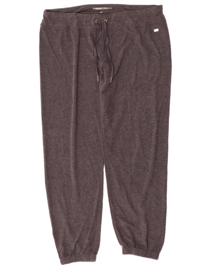 Tommy Hilfiger Womens Tracksuit Trousers Joggers UK 16 Large Grey