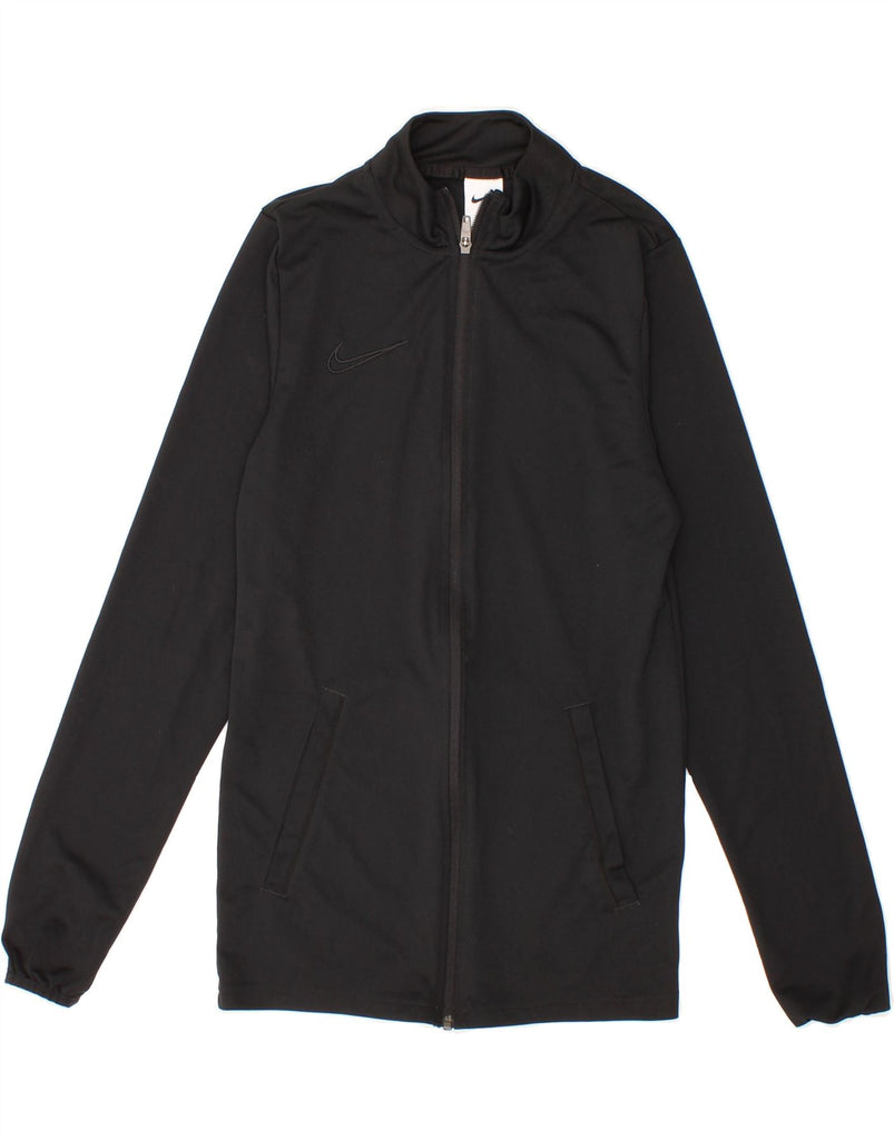 NIKE Mens Dri Fit Tracksuit Top Jacket Small Black Polyester Vintage Nike and Second-Hand Nike from Messina Hembry 