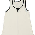 LEVI'S Womens See Through Vest Top UK 4 XS White | Vintage Levi's | Thrift | Second-Hand Levi's | Used Clothing | Messina Hembry 