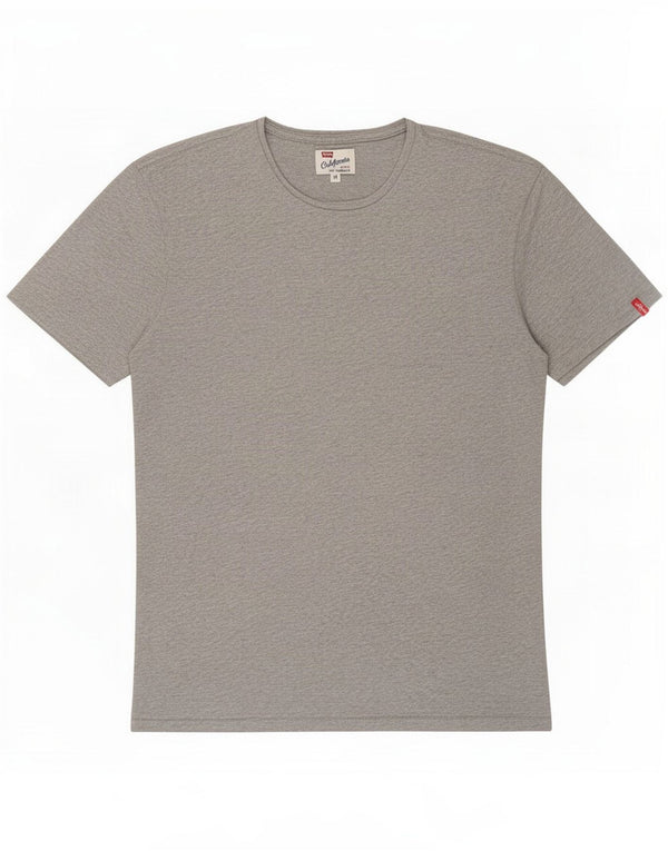 Levi's Womens T-Shirt Top UK 12 Medium Grey Cotton