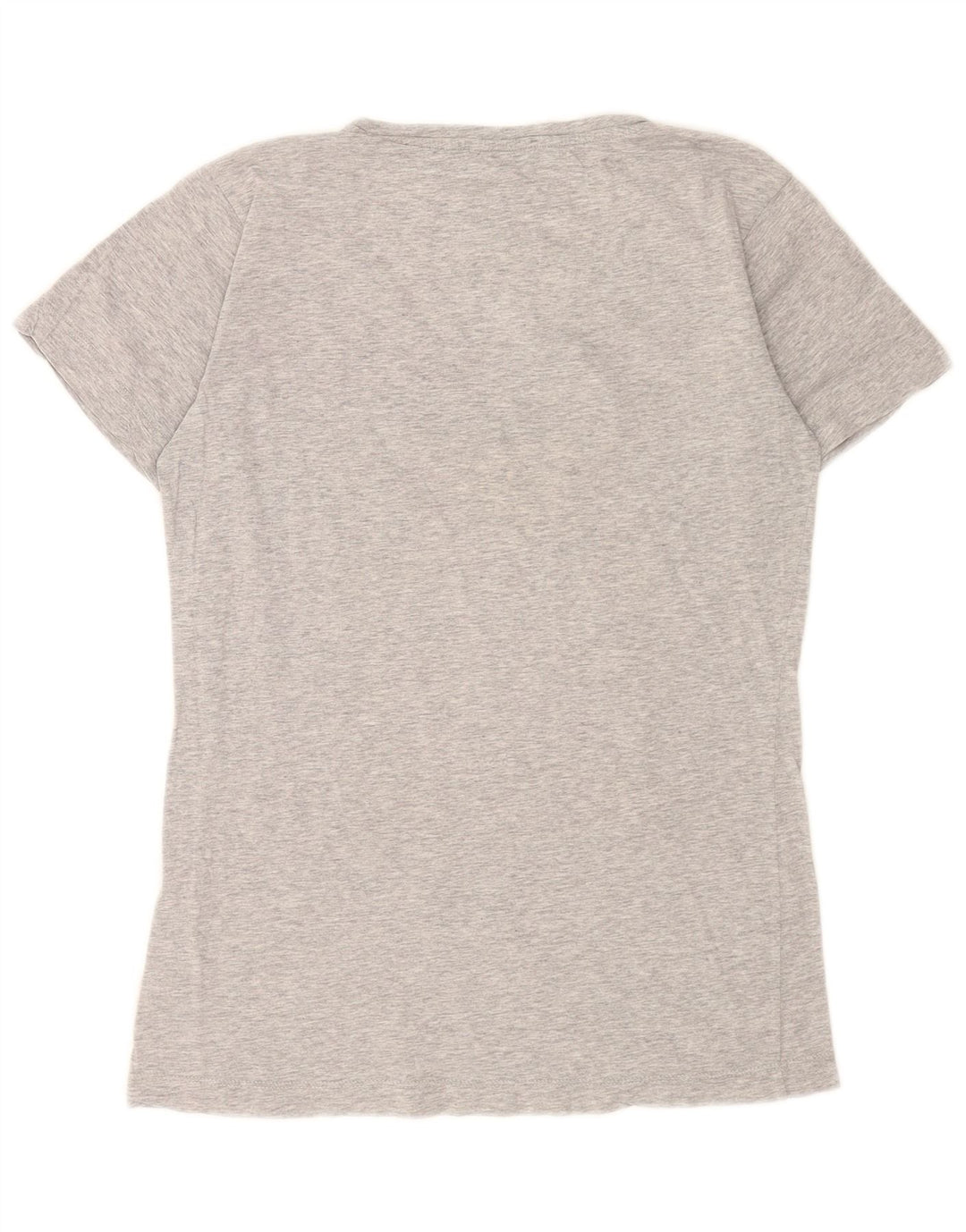 Diesel Womens Graphic T-Shirt Top UK 10 Small Grey Flecked