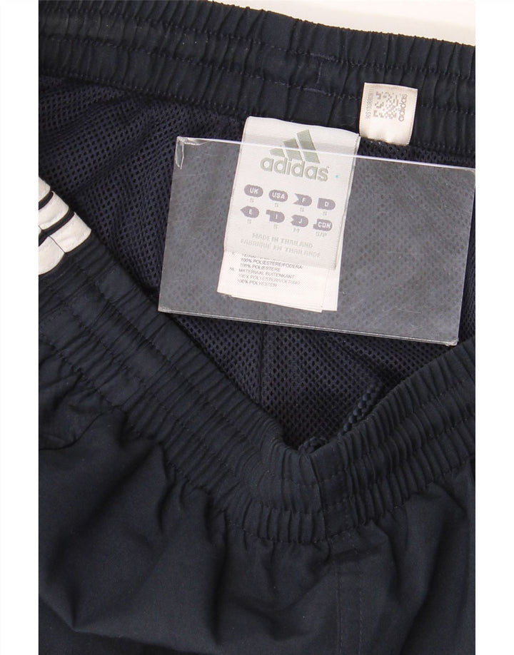 Adidas Mens Tracksuit Trousers Joggers Small  Navy Blue Polyester