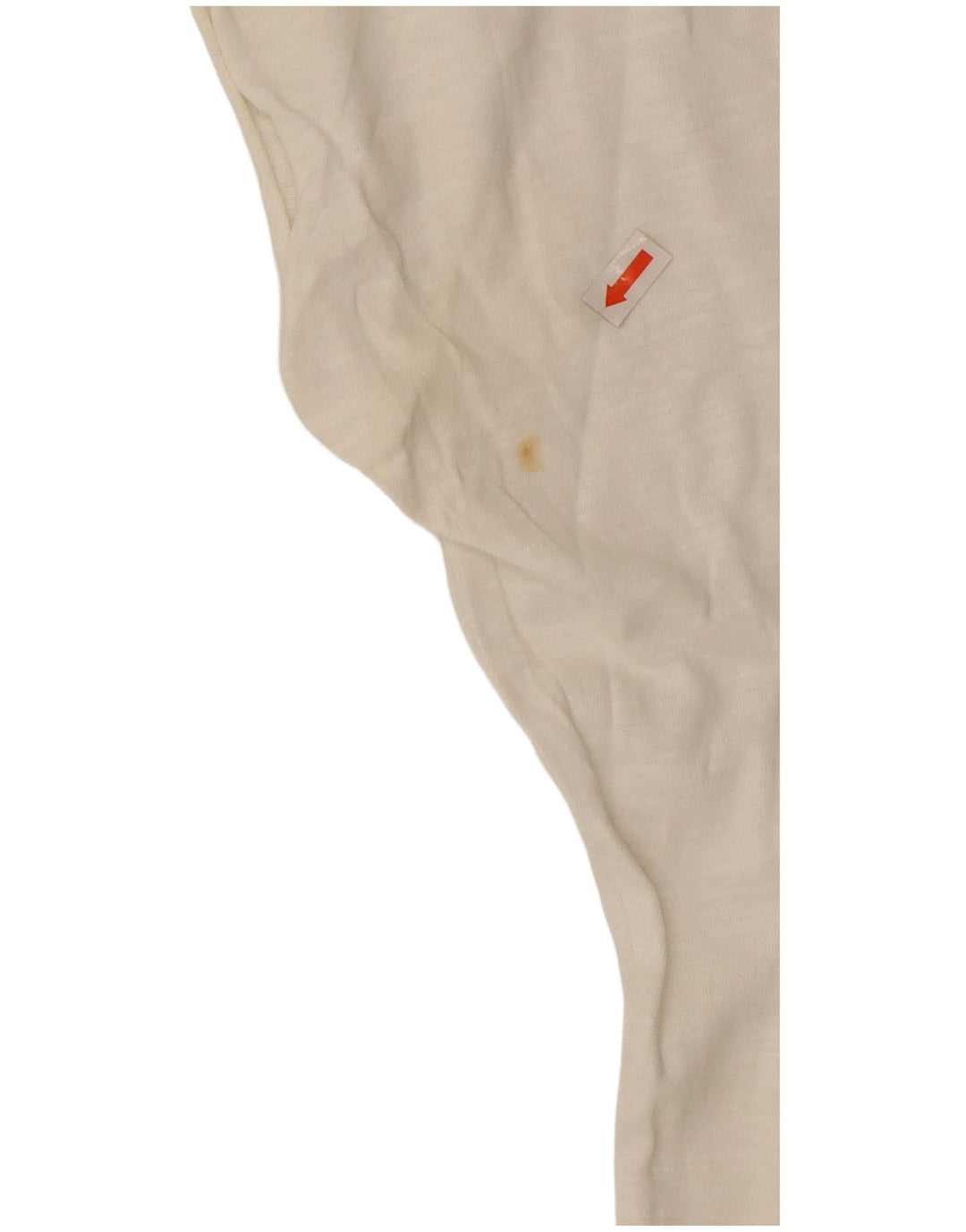 TOMMY HILFIGER Womens Oversized Graphic T-Shirt Top UK 10 Small White