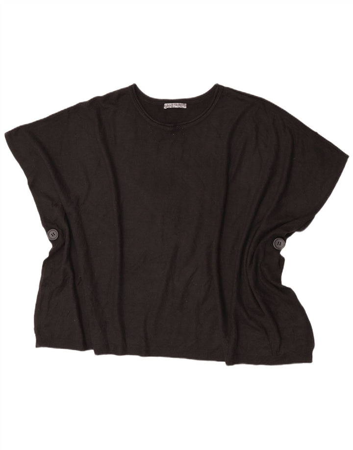 Marks & Spencer Womens Poncho Top One Size Black