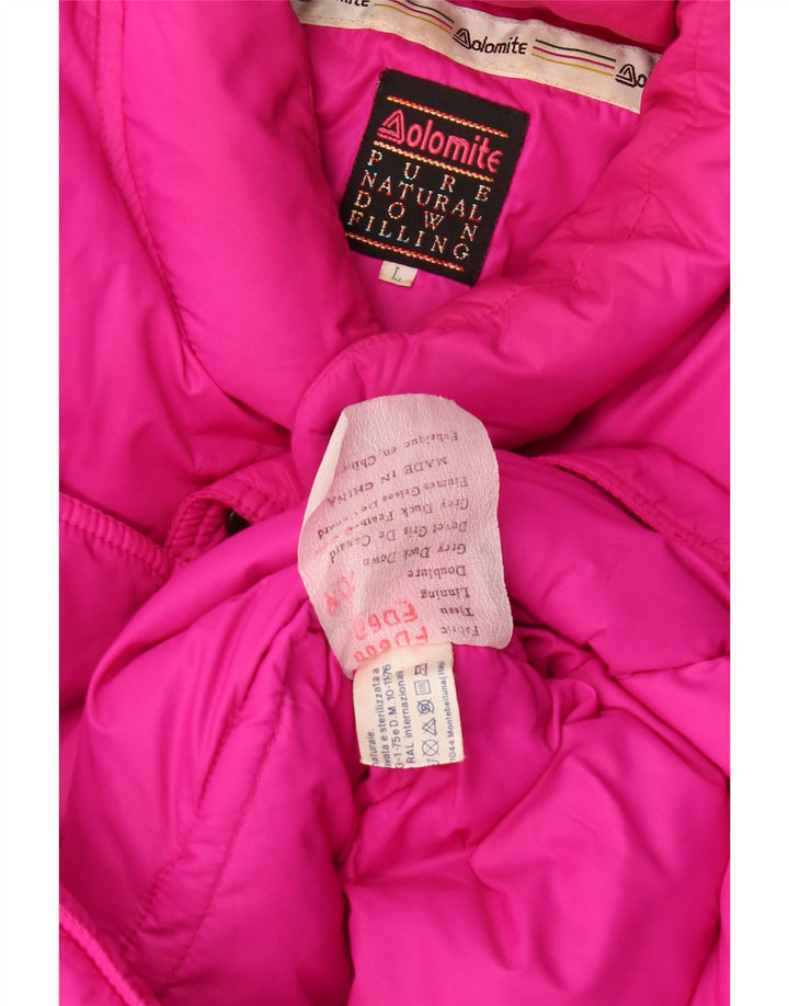 Dolomite Mens Padded Gilet UK 40 Large Pink
