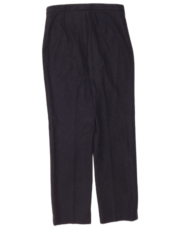 Christina Felix Womens Casual Trousers UK 12 Medium W28 L30 Navy Blue