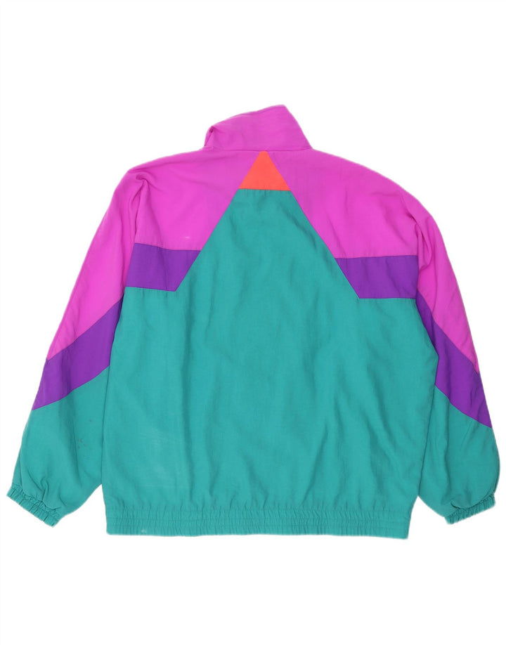 Fila Mens Full Tracksuit IT 54 XL  Green Colourblock Polyamide