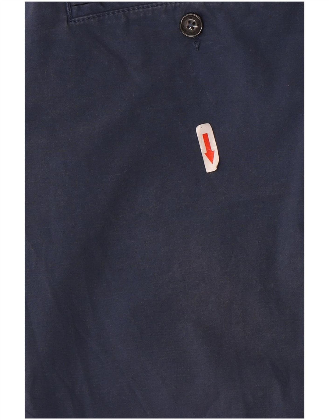 North Sails Mens Regular Fit Chino Shorts W33 Medium Navy Blue Cotton