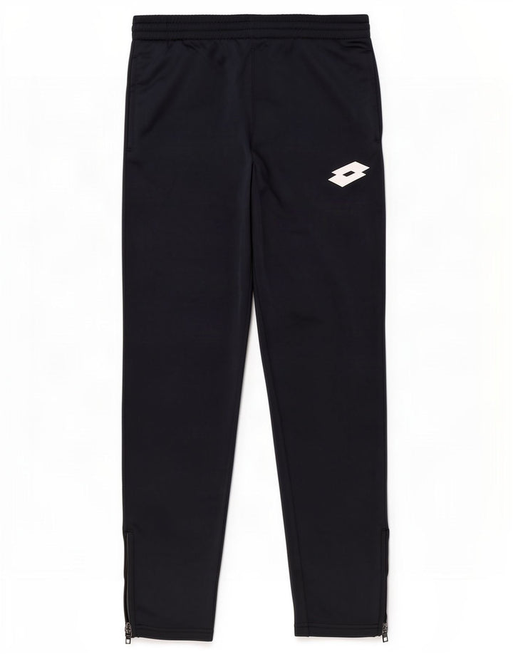 Lotto Womens Tracksuit Trousers UK 14 Large Navy Blue Polyester
