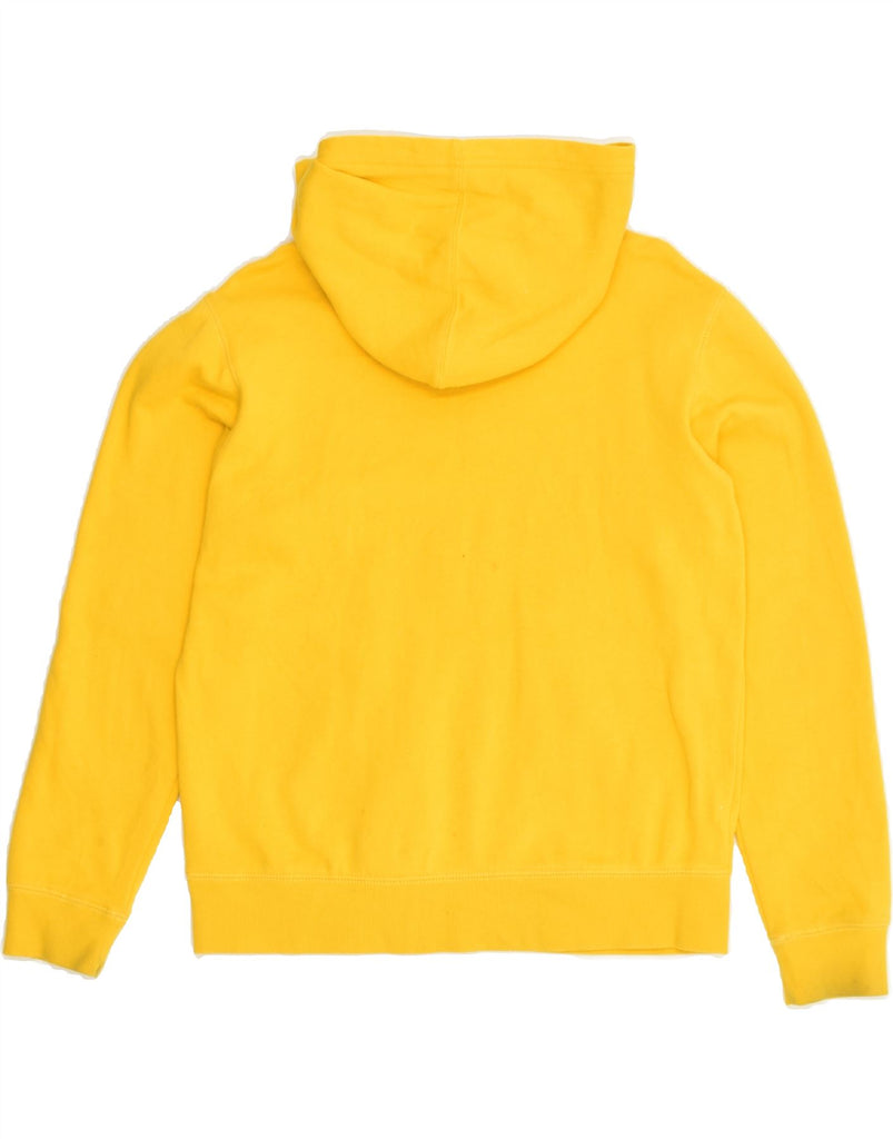 CHAMPION Womens Graphic Hoodie Jumper UK 18 XL Yellow Cotton | Vintage Champion | Thrift | Second-Hand Champion | Used Clothing | Messina Hembry 