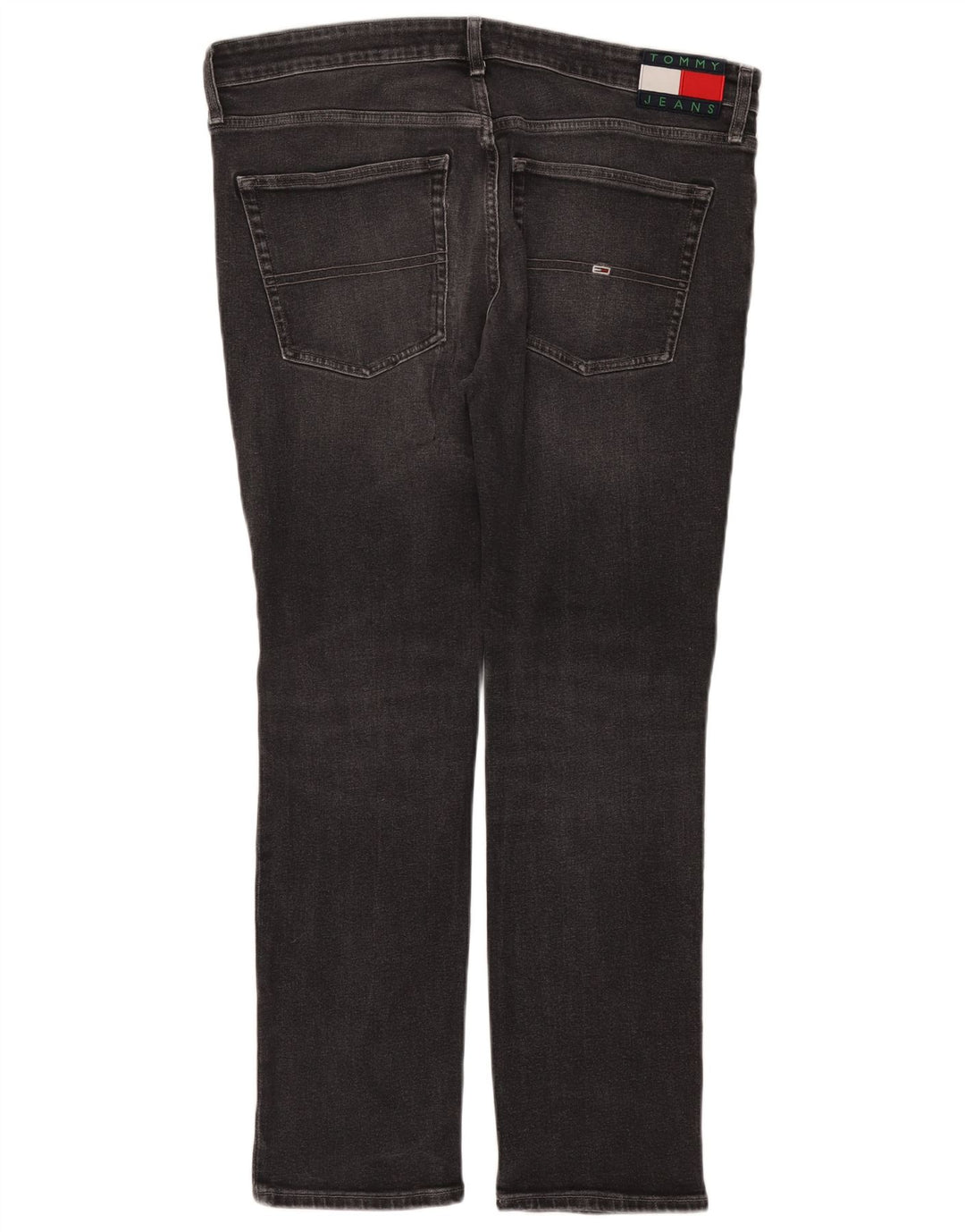 Tommy Hilfiger Mens Slim Jeans W38 L32 Grey Cotton
