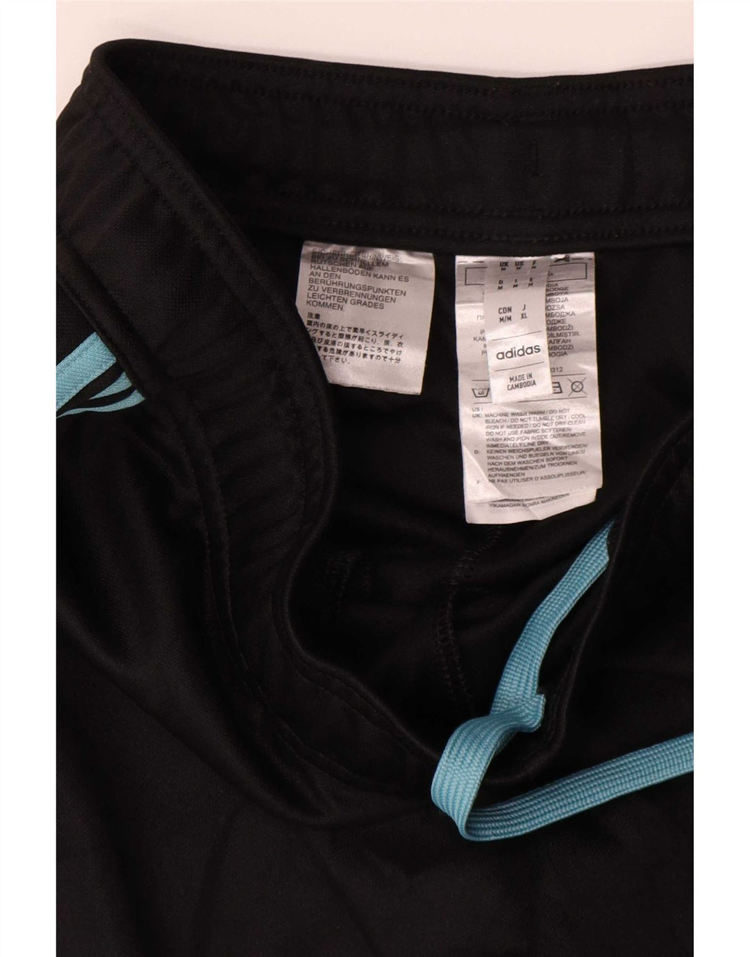Adidas Mens Aeroready Tracksuit Trousers Medium Black Polyester