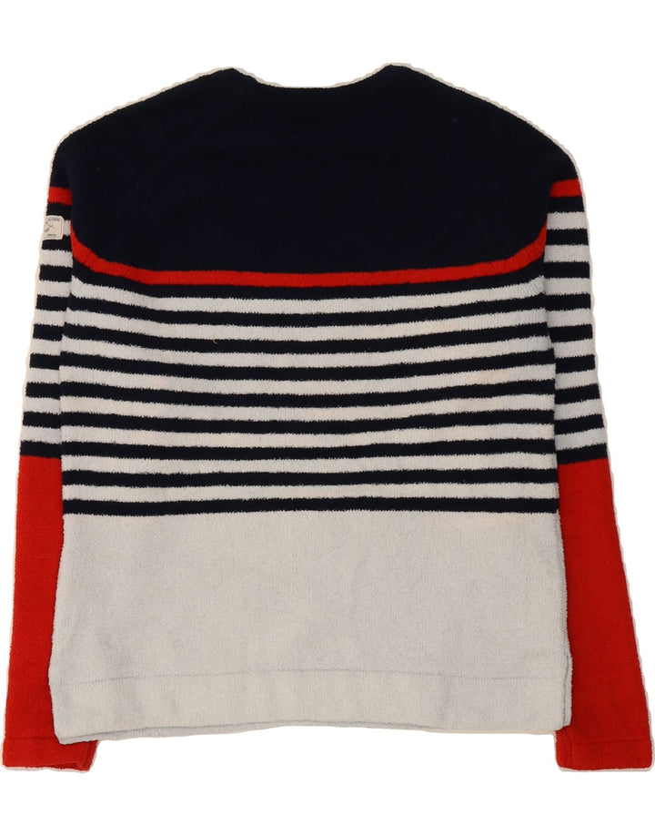 JOULES Womens Fleece Jumper UK 8 Small Multicoloured Colourblock Polyester Vintage Joules and Second-Hand Joules from Messina Hembry 