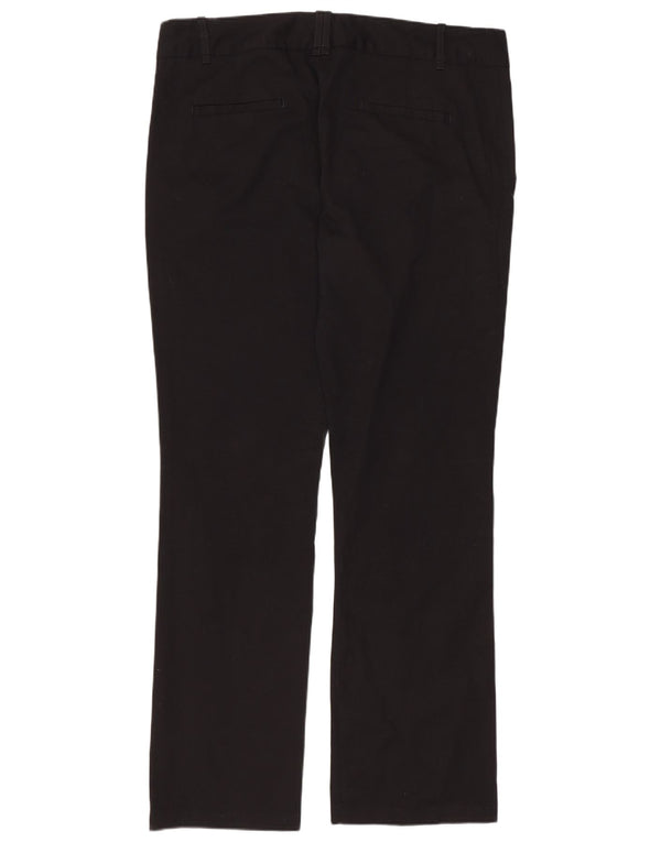 Zara Womens Chino Trousers EU 44 Large W34 L31 Black