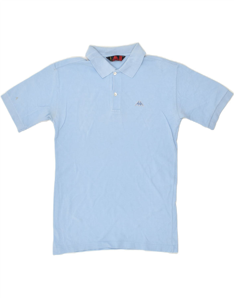 KAPPA Boys Polo Shirt 15-16 Years 3XL  Blue Cotton | Vintage Kappa | Thrift | Second-Hand Kappa | Used Clothing | Messina Hembry 