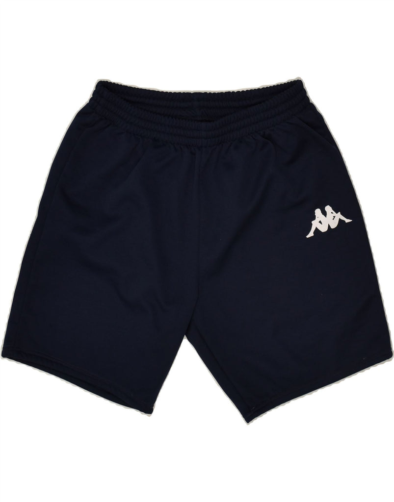 KAPPA Mens Sport Shorts Large Navy Blue Polyester | Vintage Kappa | Thrift | Second-Hand Kappa | Used Clothing | Messina Hembry 