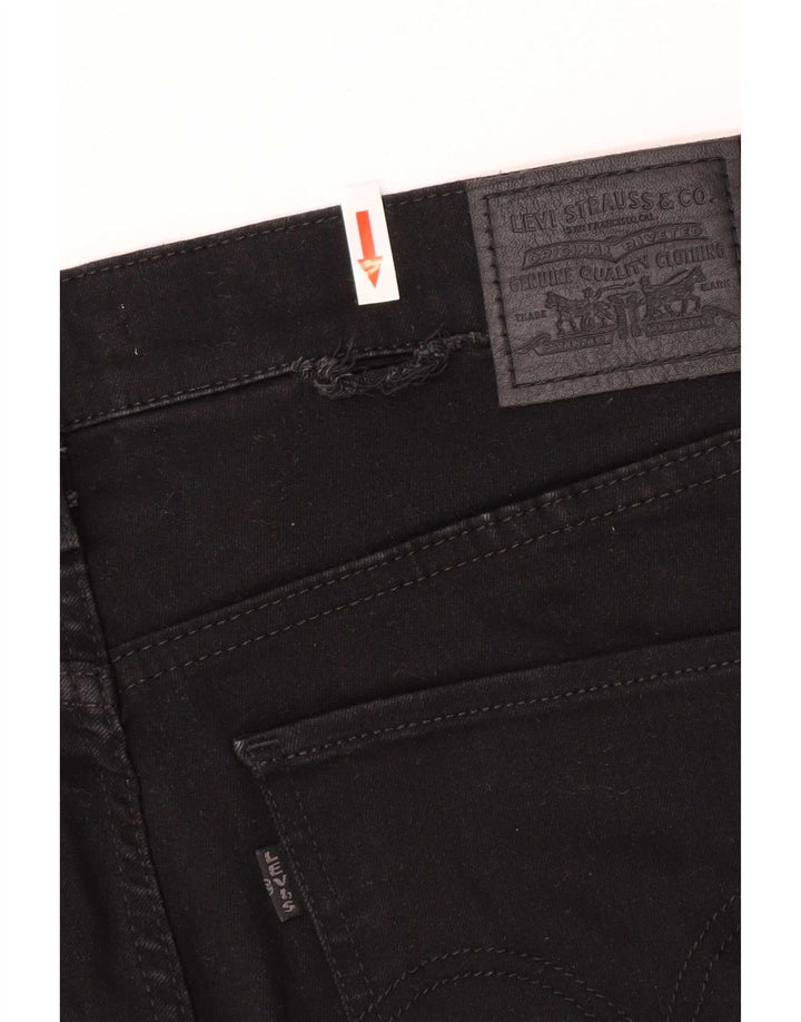 Levi's Womens Jegging Jeans W32 L32 Black Cotton