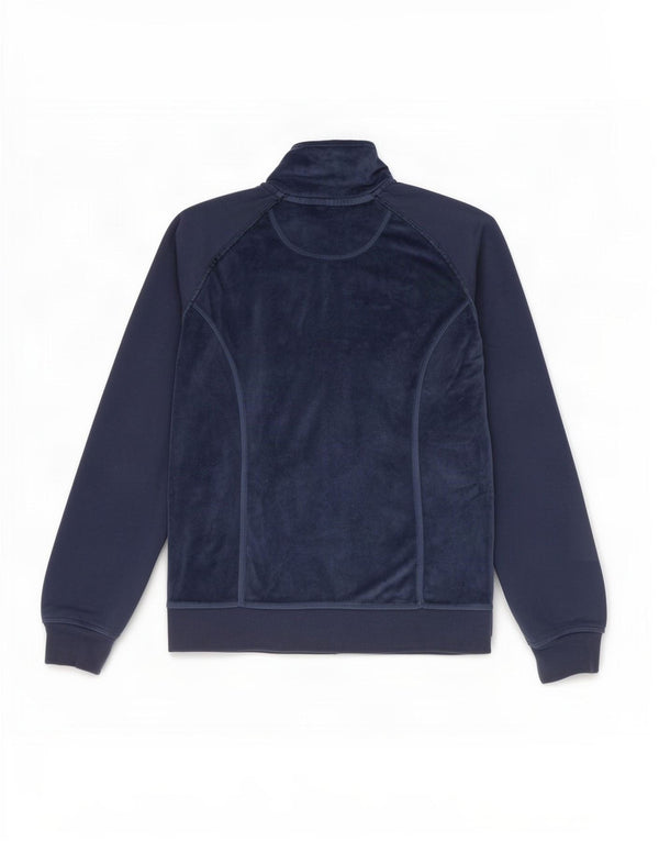 Champion Womens Heritage Fit Tracksuit Top Jacket UK 10 Small Navy Blue