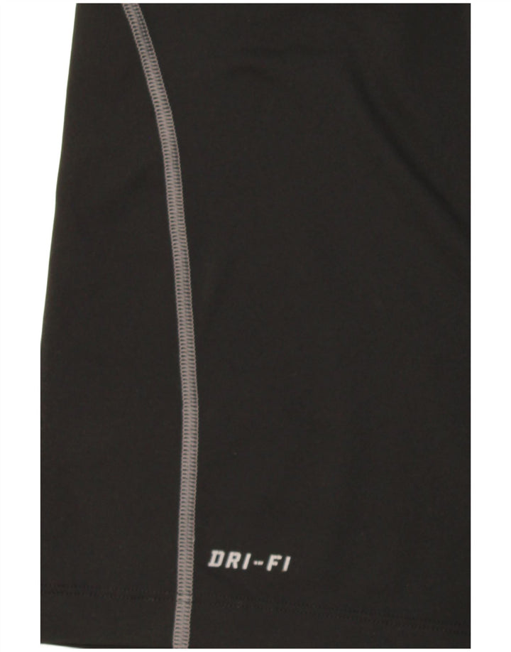 Nike Mens Compression T-Shirt Top XL Black Polyester
