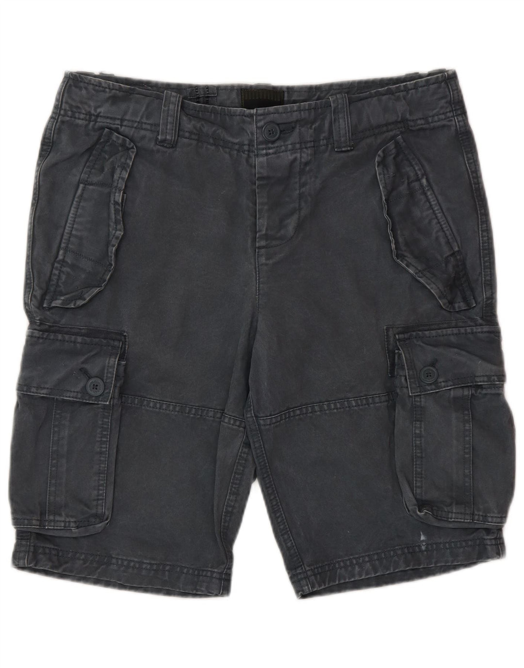 SUPERDRY Mens Cargo Shorts Medium W32  Grey Cotton