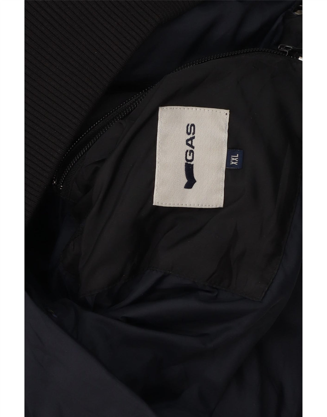 Gas Mens Hooded Padded Jacket UK 44 2XL Black